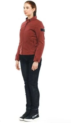 Dainese ROCHELLE LADY D-DRY Motorradjacke CE A Wasserdicht Mit Thermofutter Und Protektoren -Motorradbekleidungsgeschäft rochelle lady d dry jacket apple butter4