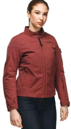 Dainese ROCHELLE LADY D-DRY Motorradjacke CE A Wasserdicht Mit Thermofutter Und Protektoren -Motorradbekleidungsgeschäft rochelle lady d dry jacket apple butter5