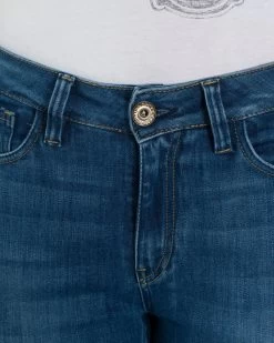 Rokker BIRDIE Motorradjeans CE AA Straight Fit Mit D3O Protektoren -Motorradbekleidungsgeschäft rokker birdie blau 7