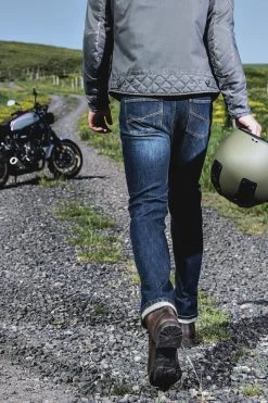 Segura Motorradjeans RONY Denim Stretch Mit Knieprotektoren CE A -Motorradbekleidungsgeschäft rony lively 01