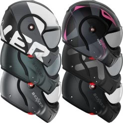 Roof Überklapphelm BOXXER RO9 Fiberglas Modularhelm Mit Doppel-Zertifizierung Als Jet Und Integral -Motorradbekleidungsgeschäft roof boxxer ro9 helmet multi hauptbild all ohne