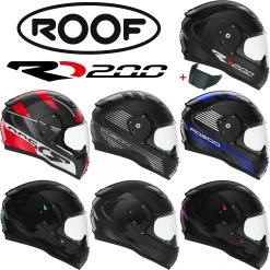 Roof Integralhelm RO200 CARBON Nur 1090 Gramm Racinghelm Mit Gratis Visier Und Pinlock