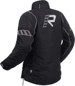 Rukka Gore-Tex Motorradjacke TRAVERINA Für Damen Cordura Allwetterjacke CE AA Mit D3O Protektoren Und Thermofutter -Motorradbekleidungsgeschäft rukka motorradjacke traverina schwarz silber 02