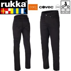 Rukka Motorradjeans WILD-R Angenehm Und Dehnbar CE AA Mit D3O Protektoren