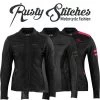 Rusty Stitches Motorradjacke JOYCE Für Damen Leder CE AA Mit Herausnehmbarem Thermofutter -Motorradbekleidungsgeschäft rusty stitches joyce multi hauptbild