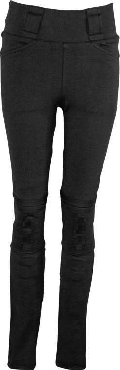 Rusty Stitches Motorrad-Leggings CLAUDIA V2 Stretch Aramid Gefüttert Mit Hoher Taille -Motorradbekleidungsgeschäft rusty2022 1764 1