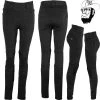 Rusty Stitches Motorrad-Leggings CLAUDIA V2 Stretch Aramid Gefüttert Mit Hoher Taille