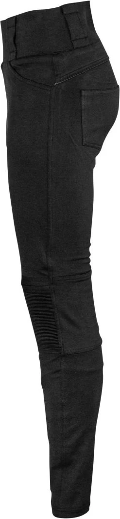 Rusty Stitches Motorrad-Leggings CLAUDIA V2 Stretch Aramid Gefüttert Mit Hoher Taille -Motorradbekleidungsgeschäft rusty2022 1775