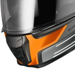 Schuberth Sport-Integralhelm S3 Carbon-Fiberglas ECE 22.06 Mit Rescue System Sonnenblende Und Max Vision Pinlock 37 Schuberth Sport-Integralhelm S3 Carbon-Fiberglas ECE 22.06 Mit Rescue System Sonnenblende Und Max Vision Pinlock -Motorradbekleidungsgeschäft s3 storm orange detail 01