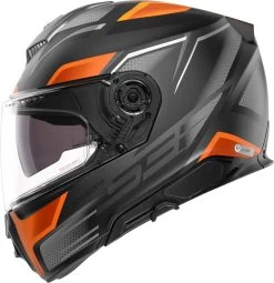 Schuberth Sport-Integralhelm S3 Carbon-Fiberglas ECE 22.06 Mit Rescue System Sonnenblende Und Max Vision Pinlock 41 Schuberth Sport-Integralhelm S3 Carbon-Fiberglas ECE 22.06 Mit Rescue System Sonnenblende Und Max Vision Pinlock -Motorradbekleidungsgeschäft s3 storm orange side