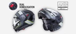 Caberg Klapphelm DUKE X Inklusive Pinlock Sonnenblende Mit P/J Und ECE 22.06 -Motorradbekleidungsgeschäft scheda caratteristica duke x