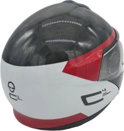 Schuberth Klapphelm C4 Pro Carbon SPECIAL EDITION Premiumhelm Mit Sonnenblende Und Max Vision 120 Pinlock 28 Schuberth Klapphelm C4 Pro Carbon SPECIAL EDITION Premiumhelm Mit Sonnenblende Und Max Vision 120 Pinlock -Motorradbekleidungsgeschäft schuberth c4 pro carbon delta white special back 45 right 1