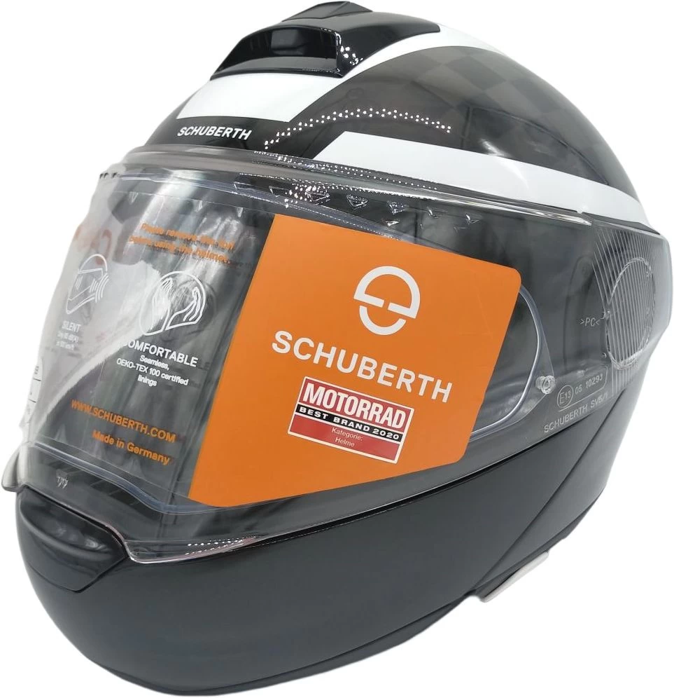 Schuberth Klapphelm C4 Pro Carbon SPECIAL EDITION Premiumhelm Mit Sonnenblende Und Max Vision 120 Pinlock 16 Schuberth Klapphelm C4 Pro Carbon SPECIAL EDITION Premiumhelm Mit Sonnenblende Und Max Vision 120 Pinlock – Bild 14
