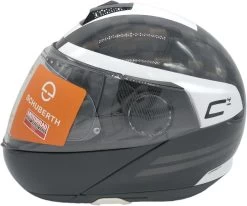 Schuberth Klapphelm C4 Pro Carbon SPECIAL EDITION Premiumhelm Mit Sonnenblende Und Max Vision 120 Pinlock 36 Schuberth Klapphelm C4 Pro Carbon SPECIAL EDITION Premiumhelm Mit Sonnenblende Und Max Vision 120 Pinlock -Motorradbekleidungsgeschäft schuberth c4 pro carbon tempest white special 90 left 1