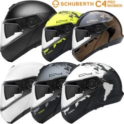 Schuberth Klapphelm C4 PRO WOMEN Für Damen Mit Max Vision Pinlock 120 Und Sonnenblende