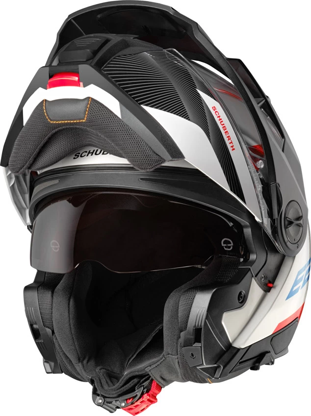 Schuberth Endurohelm E2 Mit ECE 22.06 P/J Sonnenblende Und Pinlock 16 Schuberth Endurohelm E2 Mit ECE 22.06 P/J Sonnenblende Und Pinlock – Bild 14