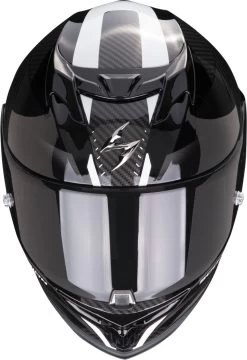 Scorpion Integralhelm EXO-520 EVO AIR Mit AirFit ECE 22.06 Sonnenblende Und Max Vision Pinlock -Motorradbekleidungsgeschäft scoprion exo 520 evo air laten black white 02