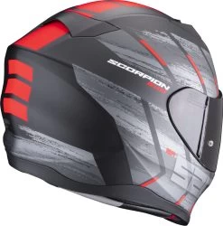 Scorpion Integralhelm EXO-520 EVO AIR Mit AirFit ECE 22.06 Sonnenblende Und Max Vision Pinlock -Motorradbekleidungsgeschäft scoprion exo 520 evo air maha matt black red 03