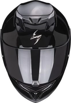 Scorpion Integralhelm EXO-520 EVO AIR Mit AirFit ECE 22.06 Sonnenblende Und Max Vision Pinlock -Motorradbekleidungsgeschäft scoprion exo 520 evo air solid black 02