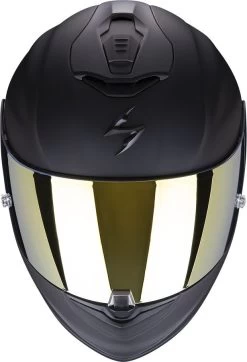 Scorpion Integralhelm EXO-1400 EVO AIR Mit AirFit System ECE 22.06 Sonnenblende Und MaxVision Pinlock -Motorradbekleidungsgeschäft scorpion exo 1400 evo air solid matt schwarz 02