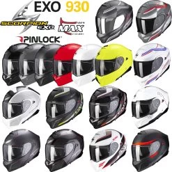 Scorpion Modularhelm EXO-930 Klapphelm Mit P/J Homologation Max Vision Pinlock Und Sonnenblende -Motorradbekleidungsgeschäft scorpion exo 930 multi hauptbild 1