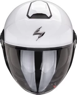 Scorpion Jethelm EXO-CITY II 2 Mit Langem Visier Sonnenblende Und ECE 22.06 34 Scorpion Jethelm EXO-CITY II 2 Mit Langem Visier Sonnenblende Und ECE 22.06 -Motorradbekleidungsgeschäft scorpion exo city 2 bee white green gold 02