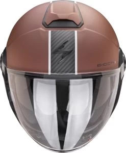 Scorpion Jethelm EXO-CITY II 2 Mit Langem Visier Sonnenblende Und ECE 22.06 36 Scorpion Jethelm EXO-CITY II 2 Mit Langem Visier Sonnenblende Und ECE 22.06 -Motorradbekleidungsgeschäft scorpion exo city 2 carbo matt brown black 02