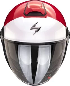 Scorpion Jethelm EXO-CITY II 2 Mit Langem Visier Sonnenblende Und ECE 22.06 28 Scorpion Jethelm EXO-CITY II 2 Mit Langem Visier Sonnenblende Und ECE 22.06 -Motorradbekleidungsgeschäft scorpion exo city 2 mall red white blue 02