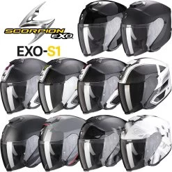 Scorpion Jethelm EXO-S1 Mit Langem Visier Sonnenblende -Motorradbekleidungsgeschäft scorpion exo s1 multi hauptbild