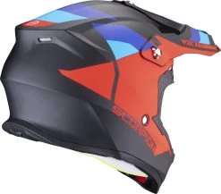 Scorpion Crosshelm VX-16 EVO AIR Offroad Mit ECE 22.06 Doppel-D Verschluss Und AirFit System -Motorradbekleidungsgeschäft scorpion vx 16 evo air spectrum matt black red blue 03