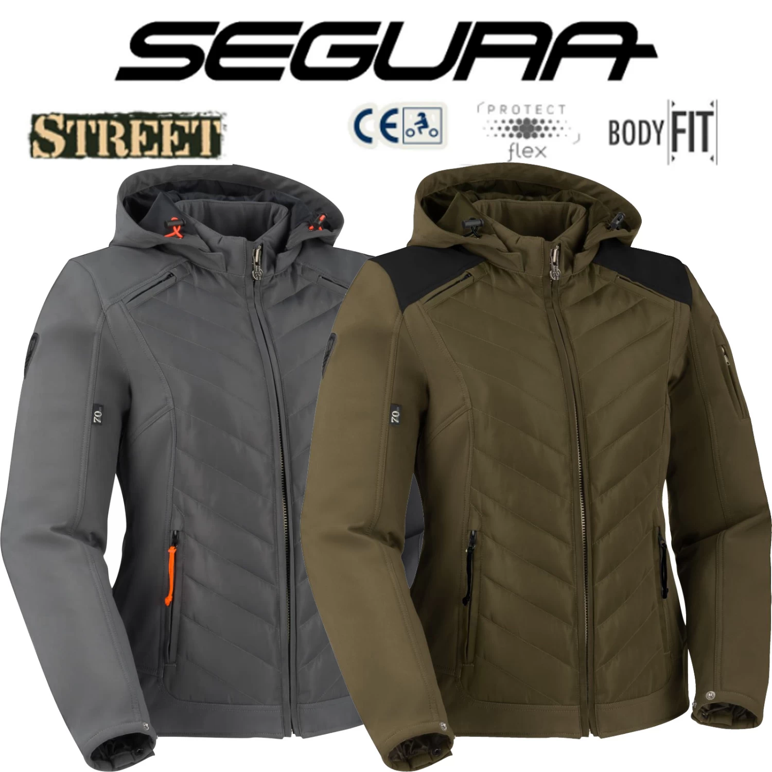 Segura Softshell-Motorradjacke NATCHO LADY Für Damen Wasserdicht Thermofutter CE A 9 Segura Softshell-Motorradjacke NATCHO LADY Für Damen Wasserdicht Thermofutter CE A – Bild 7