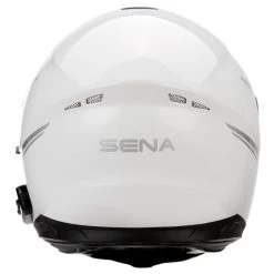 Sena Integralhelm OUTRIDE Mit Integriertem Bluetooth 5 Headset Und Sonnenblende -Motorradbekleidungsgeschäft sena outride weiss 6
