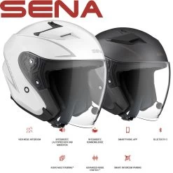 Sena Jethelm OUTSTAR S Mit Langem Visier Bluetooth 5 HD-Intercom Und Sonnenblende -Motorradbekleidungsgeschäft sena outstar s ebay