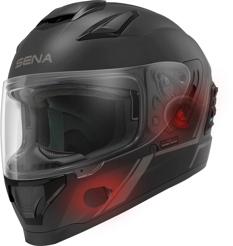 Sena Integralhelm STRYKER Smarter Motorradhelm Inkl. Bluetooth 5 Headset Mit Sound By Harman Kardon 11 Sena Integralhelm STRYKER Smarter Motorradhelm Inkl. Bluetooth 5 Headset Mit Sound By Harman Kardon – Bild 9