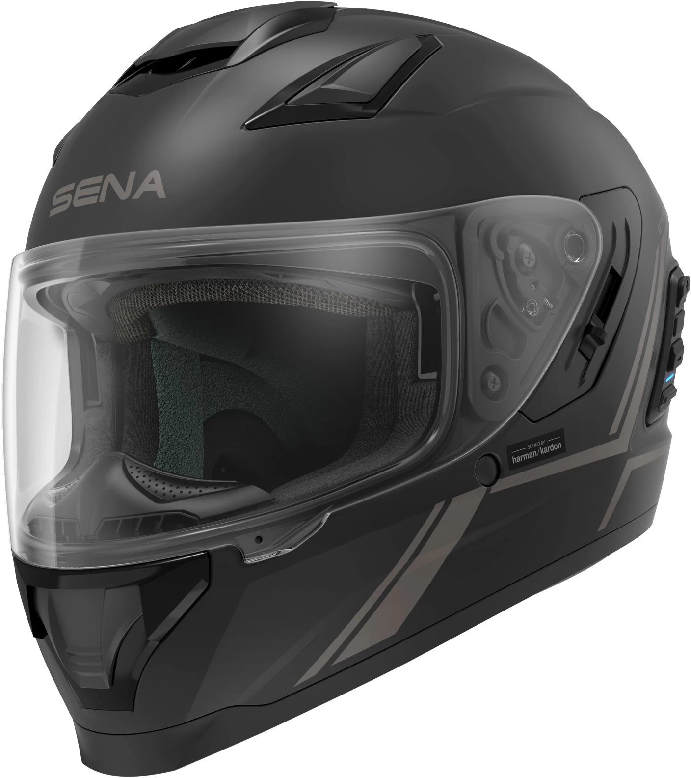 Sena Integralhelm STRYKER Smarter Motorradhelm Inkl. Bluetooth 5 Headset Mit Sound By Harman Kardon 7 Sena Integralhelm STRYKER Smarter Motorradhelm Inkl. Bluetooth 5 Headset Mit Sound By Harman Kardon – Bild 5