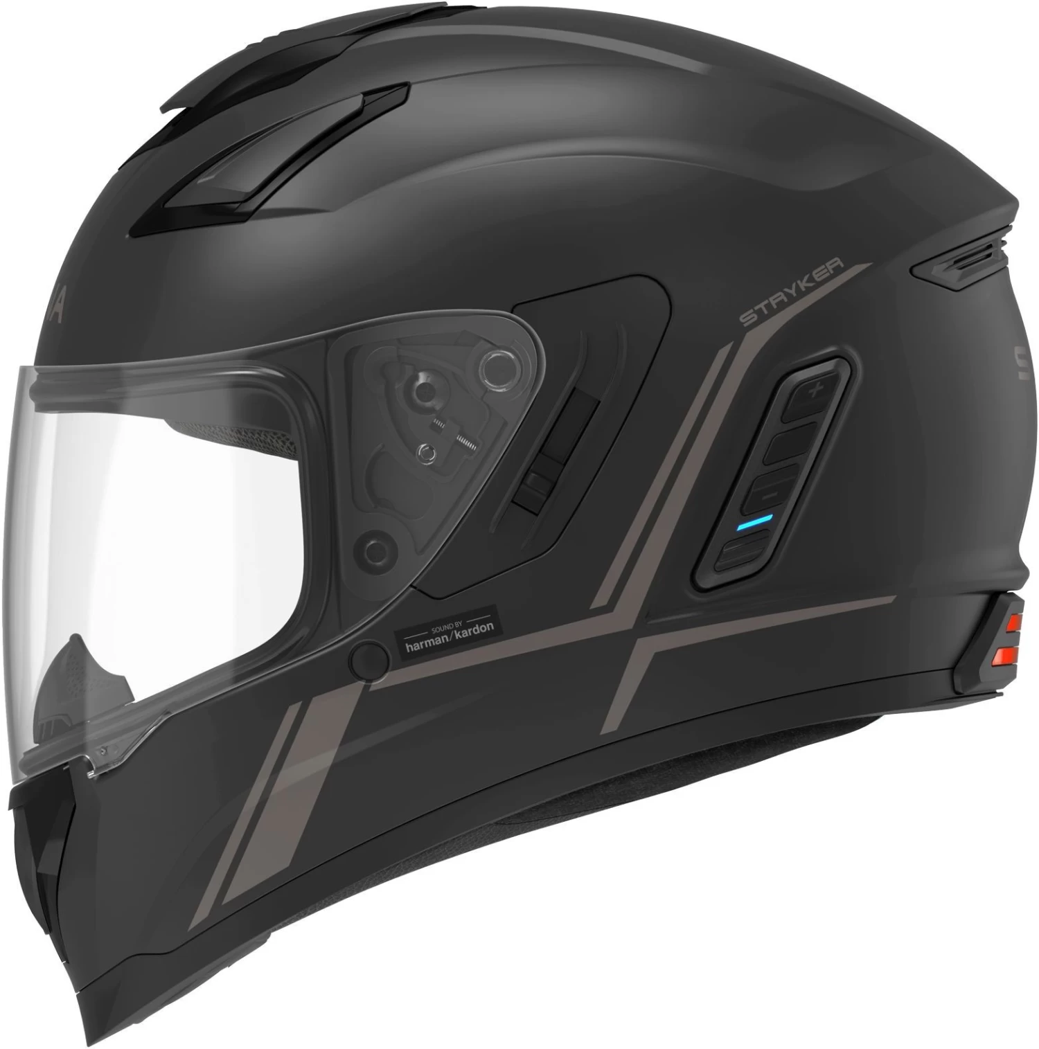 Sena Integralhelm STRYKER Smarter Motorradhelm Inkl. Bluetooth 5 Headset Mit Sound By Harman Kardon 6 Sena Integralhelm STRYKER Smarter Motorradhelm Inkl. Bluetooth 5 Headset Mit Sound By Harman Kardon – Bild 4