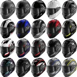 Shark Über-Klapphelm EVO-ES Modularhelm Mit Sonnenblende 24 Shark Über-Klapphelm EVO-ES Modularhelm Mit Sonnenblende -Motorradbekleidungsgeschäft shark evo es helmet multi hauptbild all ohne