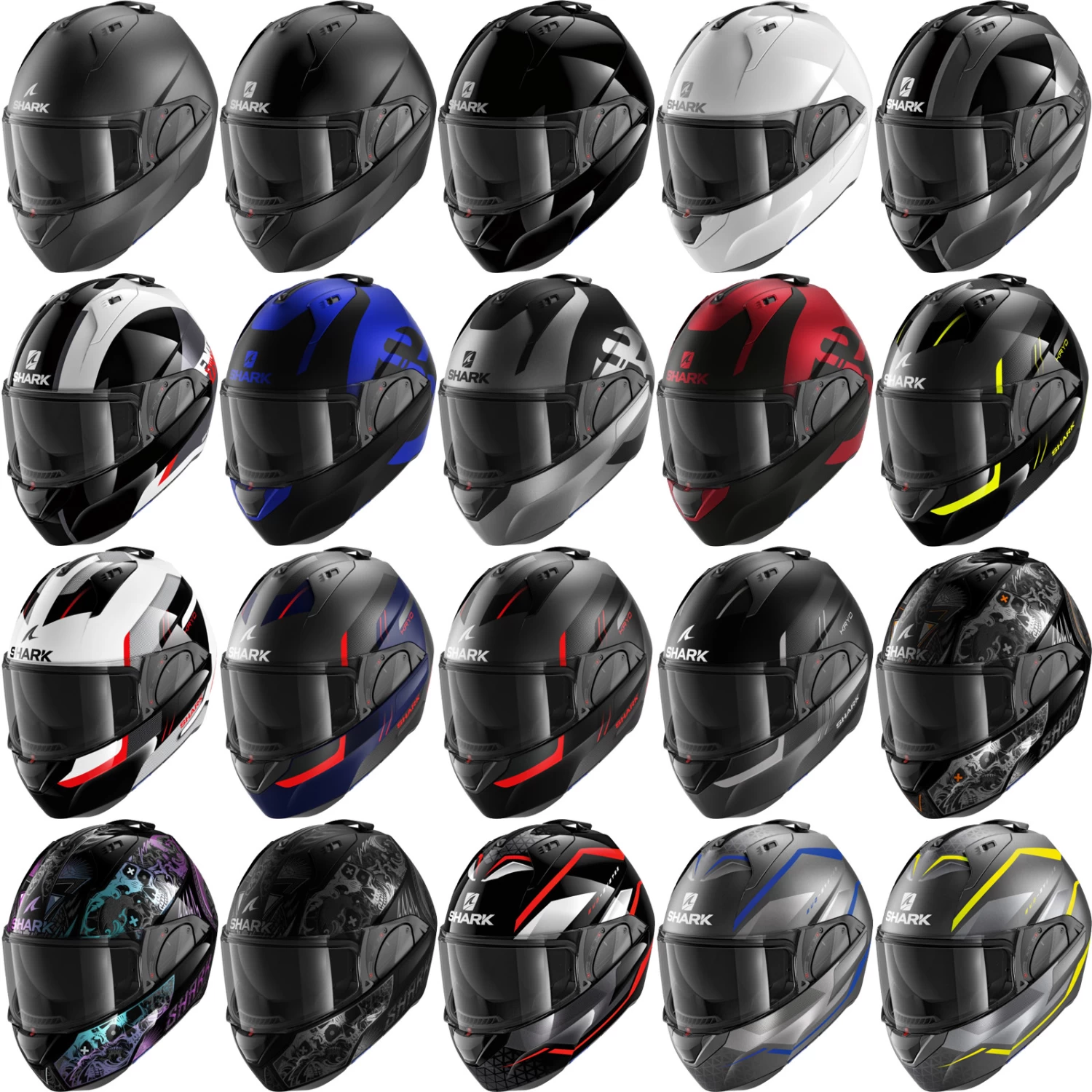 Shark Über-Klapphelm EVO-ES Modularhelm Mit Sonnenblende 5 Shark Über-Klapphelm EVO-ES Modularhelm Mit Sonnenblende – Bild 3