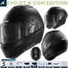 Shark Modularhelm EVO-GT PACK N-COM Edition Mit Integriertem Headset Sonnenblende Und Max Vision Pinlock