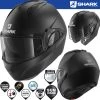 Shark Modularhelm EVO-GT Mit Sonnenblende Und Max Vision Pinlock -Motorradbekleidungsgeschäft shark evo gt blank kma haupt