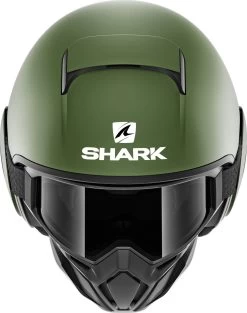 Shark Jethelm STREET-DRAK Mit Antibeschlag-Brille Und Abnehmbarer Helmmaske -Motorradbekleidungsgeschäft shark street drak blank mat gma 3 1