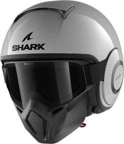 Shark Jethelm STREET-DRAK Mit Antibeschlag-Brille Und Abnehmbarer Helmmaske -Motorradbekleidungsgeschäft shark street drak blank s05 01 1