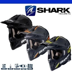 Shark Crosshelm VARIAL RS CARBON Mit Ultrabreitem Sichtfeld