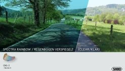 Shoei Visier CNS-3 Für Helme Neotec II Vorbereitet Für Pinlock -Motorradbekleidungsgeschäft shoei cns 3 regenbogen 2