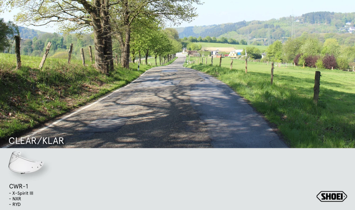 Shoei Visier CWR-1 Für Helme NXR X-Spirit III Und RYD Vorbereitet Für Pinlock 5 Shoei Visier CWR-1 Für Helme NXR X-Spirit III Und RYD Vorbereitet Für Pinlock – Bild 3