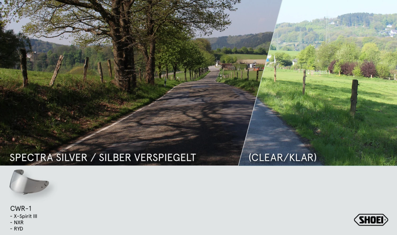 Shoei Visier CWR-1 Für Helme NXR X-Spirit III Und RYD Vorbereitet Für Pinlock 18 Shoei Visier CWR-1 Für Helme NXR X-Spirit III Und RYD Vorbereitet Für Pinlock – Bild 16