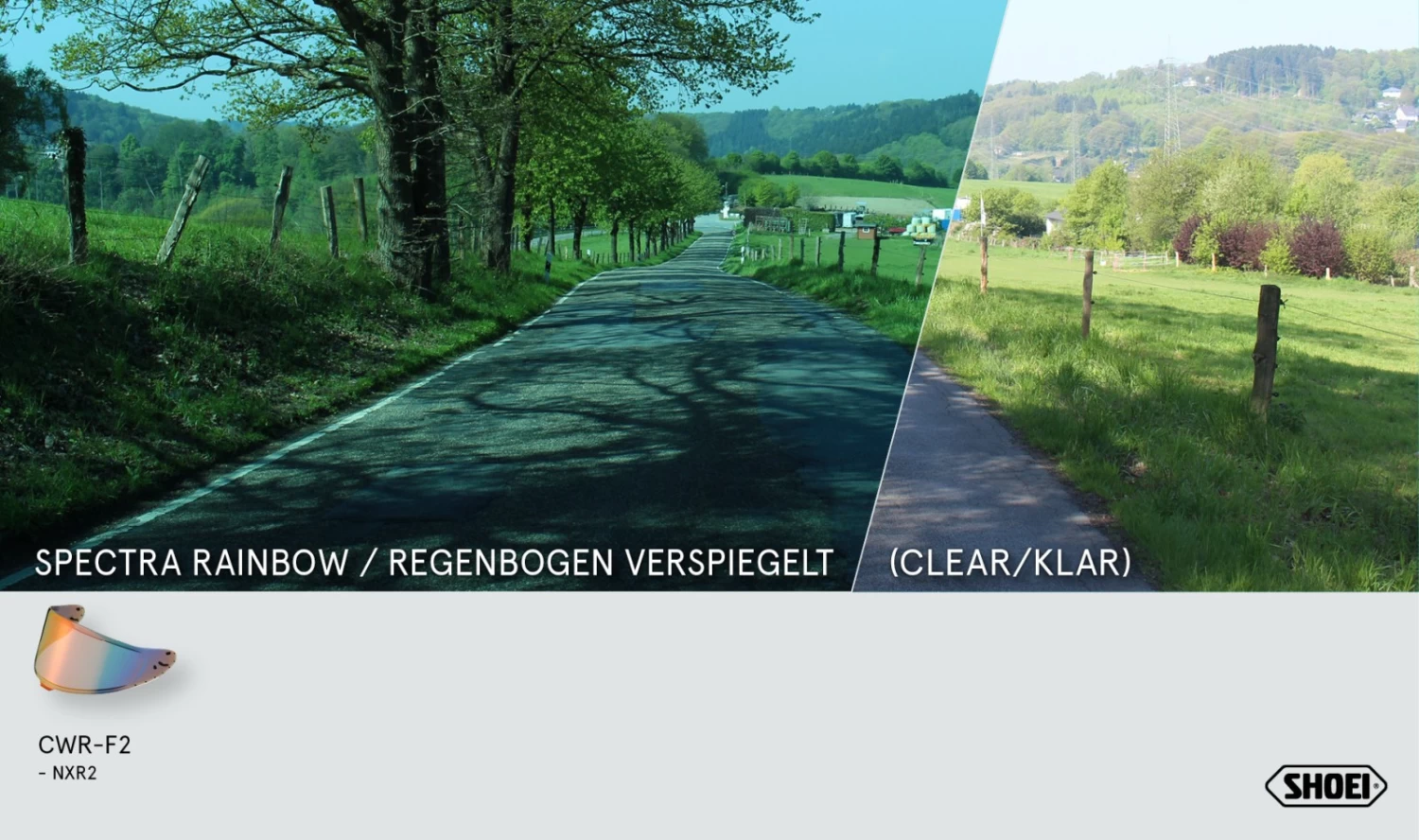 Shoei Visier CWR-F2PN Für Helm NXR 2 / X-SPR Pro Vorbereitet Für Pinlock 13 Shoei Visier CWR-F2PN Für Helm NXR 2 / X-SPR Pro Vorbereitet Für Pinlock – Bild 11