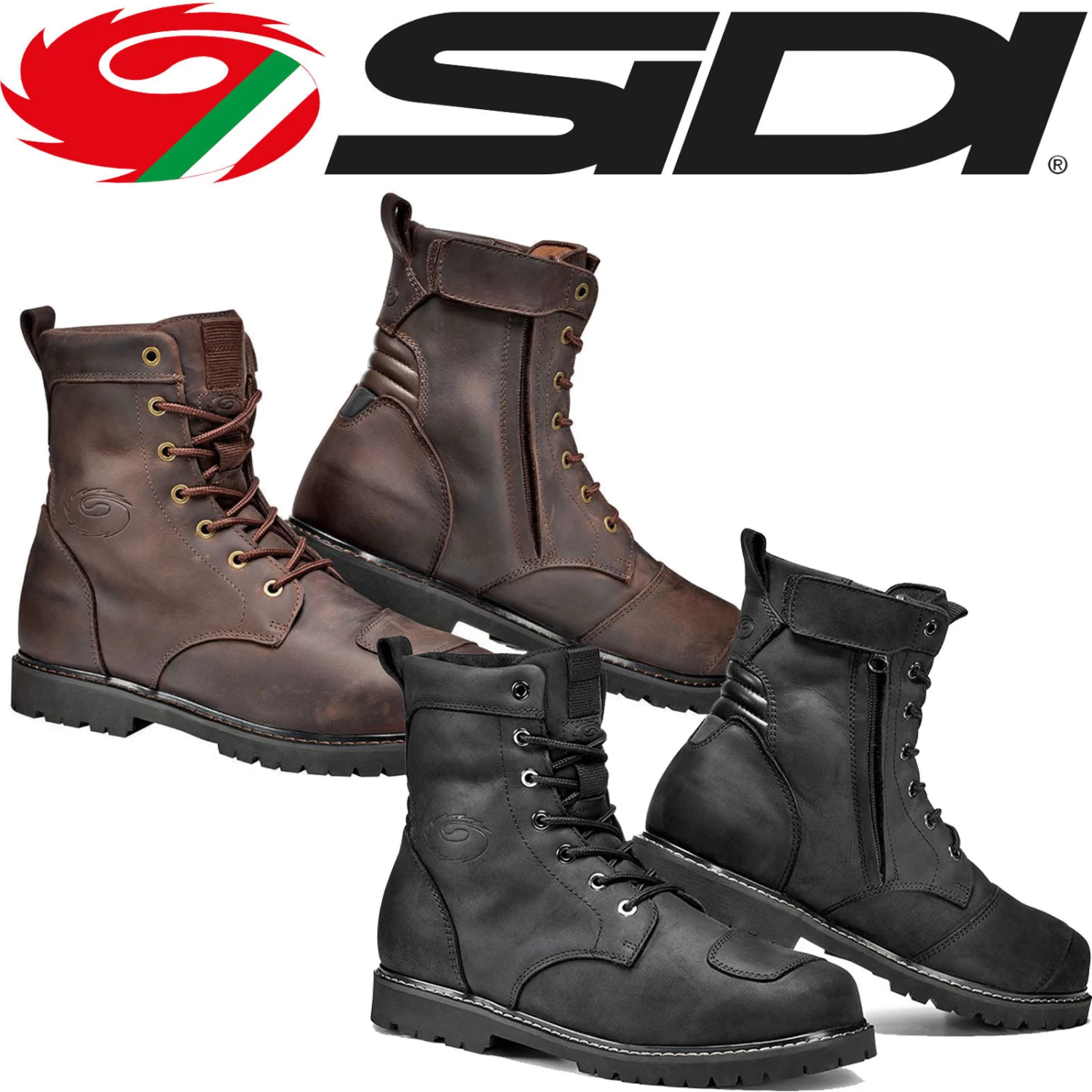Sidi Motorradstiefel DENVER Leder Freizeit Urban Gepolstert 3 Sidi Motorradstiefel DENVER Leder Freizeit Urban Gepolstert