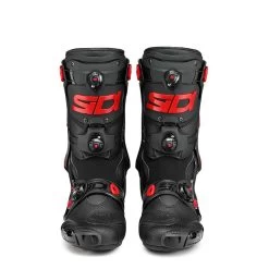 SIDI Motorradstiefel REX AIR Perforiert Sehr Gute Belüftung 3-Schnallen-System Mit CE -Motorradbekleidungsgeschäft sidi rex air black red 3