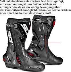 Sidi Motorradstiefel ST Racing Mit Stoßdämpfung Und Protektoren -Motorradbekleidungsgeschäft sidi st image 4